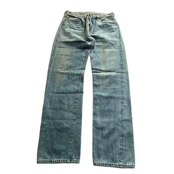 Vintage Collectible Japanese Levi's 501Z XX Selvedge Jeans in Light Wash Denim - Picture 1 of 11
